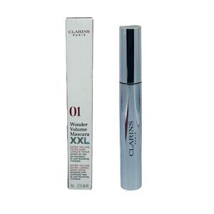 Clarins Wonder Volume Mascara XXL Extra Volume 0.2 oz / 8 ml - 01 Extreme Black